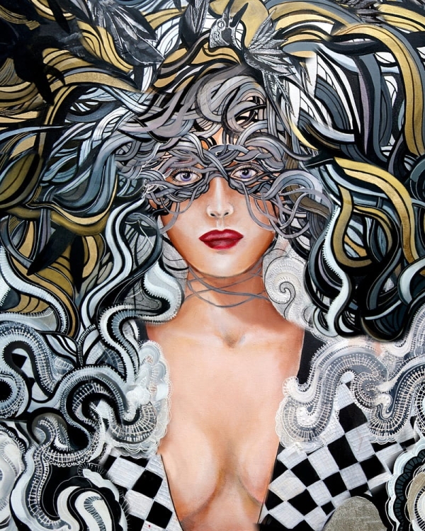 plakat Maggie Piu, Kruki Balmaina II, 40x50 cm.jpg