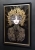Lady Gorudo II-Q, 60x90 cm, technika mieszana, wooden black-gold frame, black wall, right perspective.jpg
