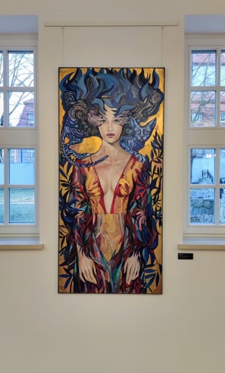 Aoi Neko na wystawie..jpg