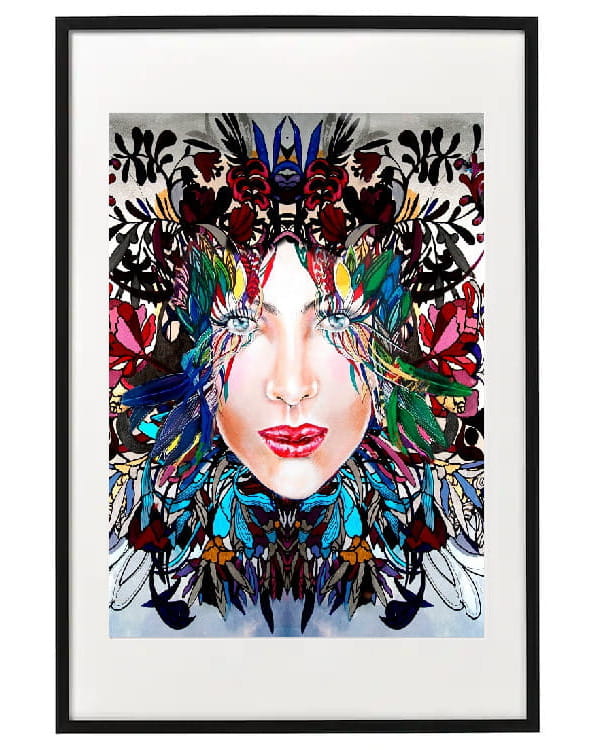 plakat maggiepiu Medusa-kolor5 w ramie basic z passe-partout.JPG