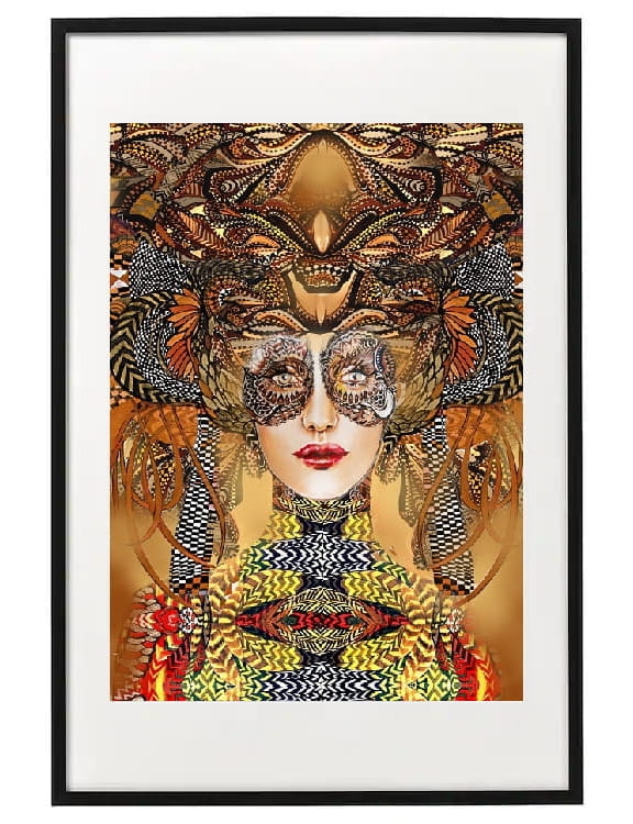 plakat maggiepiu Luto Hybrydy w ramie basic z passe-partout.jpg