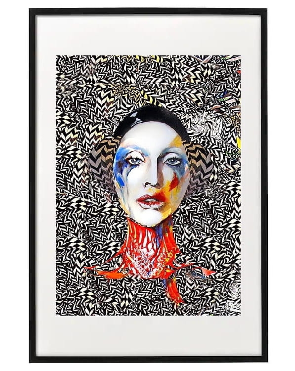 plakat maggiepiu Psychodelic Tosca w ramie basic z passe-partout.jpg