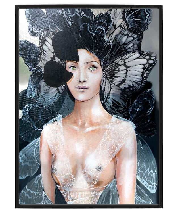plakat maggiepiu Freewolna Butterfly w ramie basic.jpg