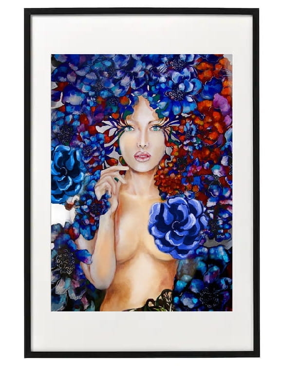 plakat maggiepiu Cupido w ramie basic z passe-partout.jpg