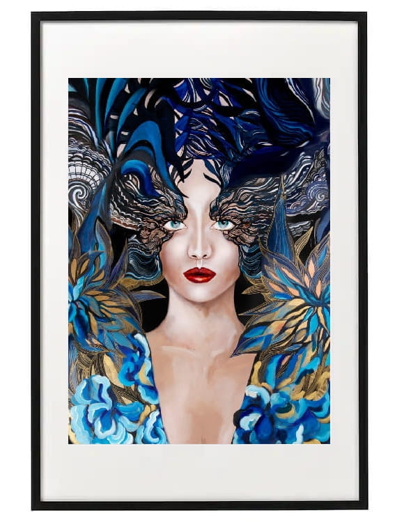 Goldiva Szafiro II w ramie basic 63x93, plakat 50x70 cm.jpg