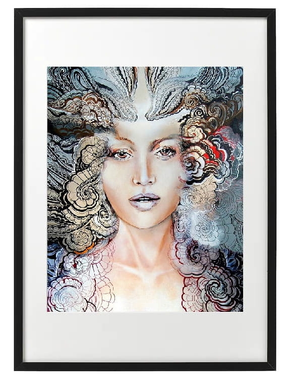 plakat Maggie Piu, Carmen face-to-face, 40x50 cm, rama basic 52x72.jpg