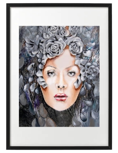 plakat Maggie Piu, Adele, 40x50 cm, rama basic 52x72.jpg