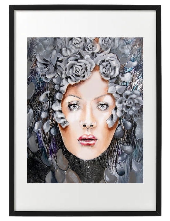 plakat Maggie Piu, Adele, 40x50 cm, rama basic 52x72.jpg