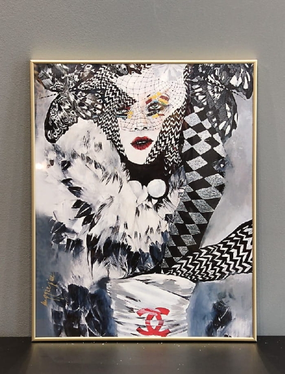 Coco 40x50, rama alu gold 40x50 cm.jpg