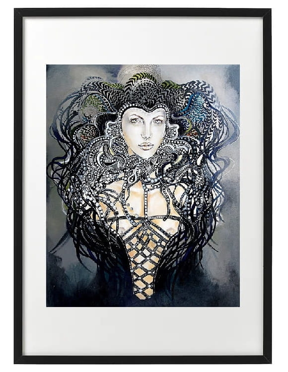 plakat Maggie Piu, Faust, 40x50 cm, rama basic 52x72.jpg