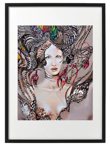 plakat Maggie Piu, Kundry 1, 40x50 cm, rama basic 52x72.jpg