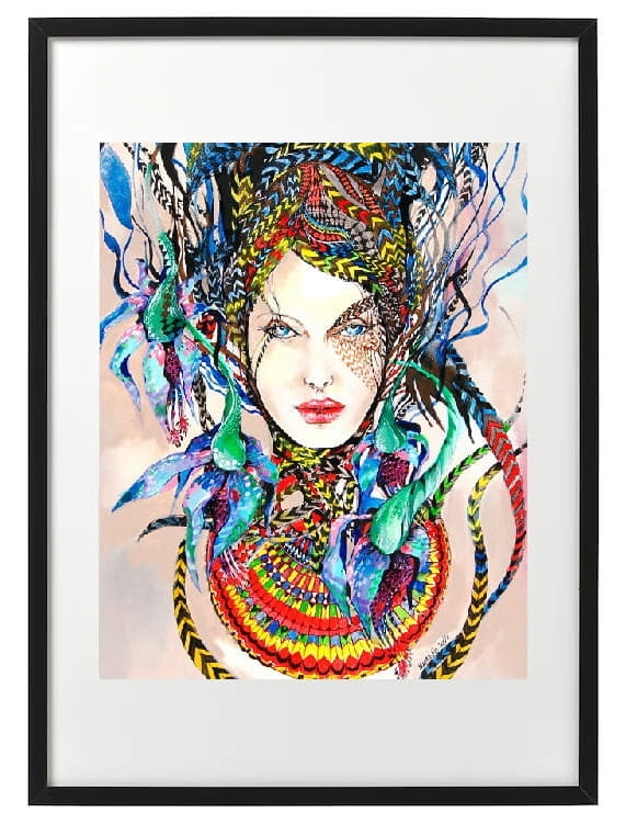 plakat Maggie Piu, Kundry 2, 40x50 cm, rama basic 52x72.jpg