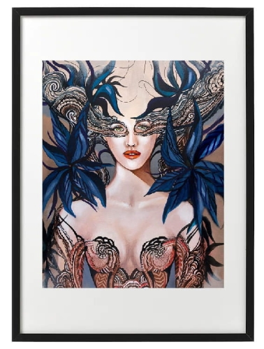 plakat Maggie Piu, Luto, 40x50 cm, rama basic 52x72.jpg