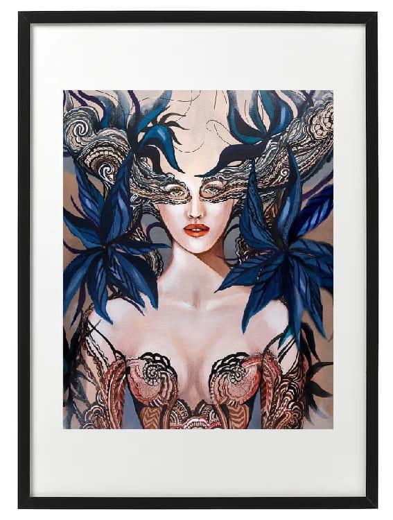 plakat Maggie Piu, Luto, 40x50 cm, rama basic 52x72.jpg