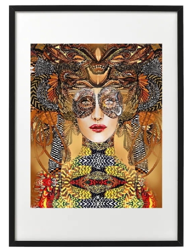 plakat Maggie Piu, Luto Hybrydy, 40x50 cm, rama basic 52x72.jpg