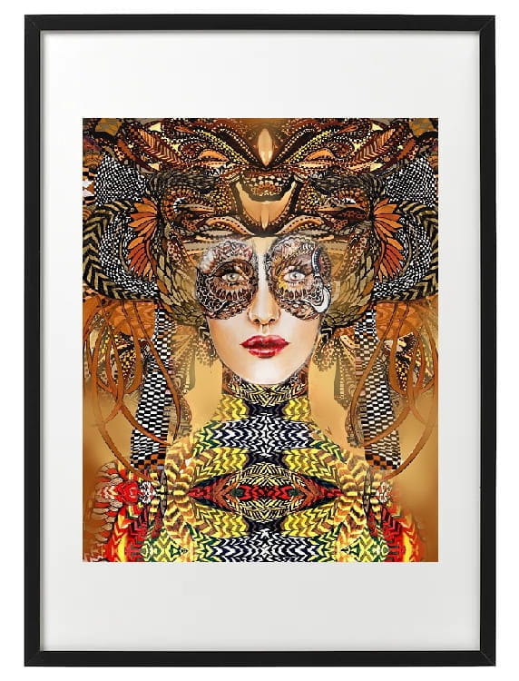 plakat Maggie Piu, Luto Hybrydy, 40x50 cm, rama basic 52x72.jpg