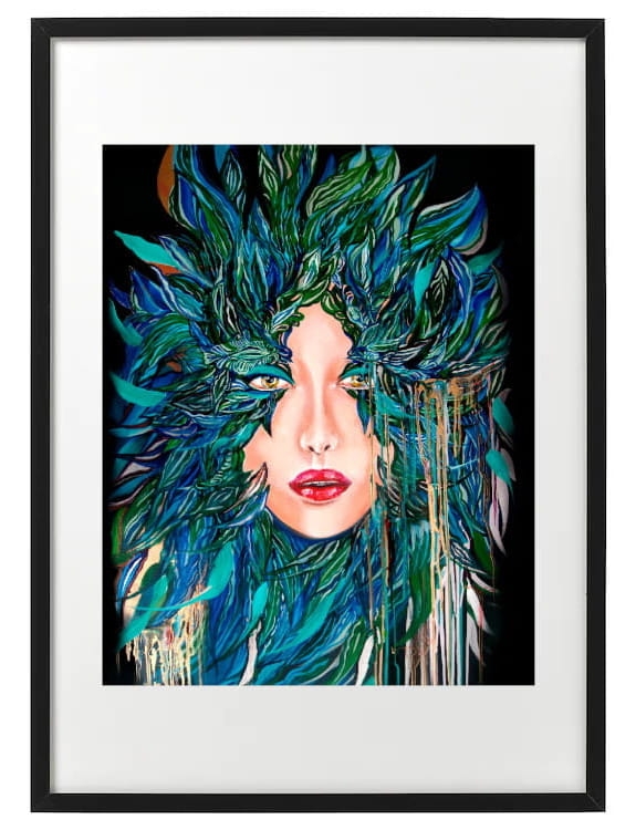 plakat Maggie Piu, Medusa Nadzieja, 40x50 cm, rama basic 52x72.jpg