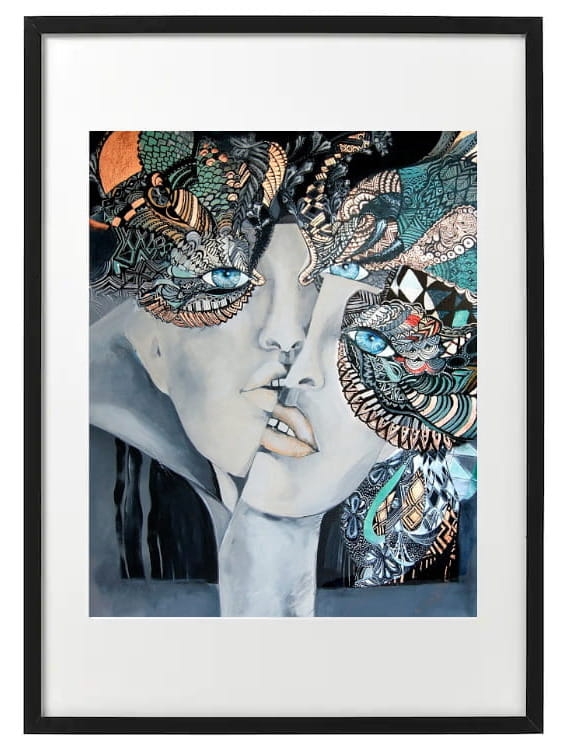 Mistrz i Małgorzata 40x50 w ramie 50x70 cm.jpg