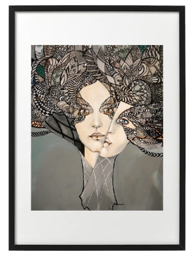 plakat Maggie Piu, Mistrz i Małgorzata 2, 40x50 cm, rama basic 52x72.jpg