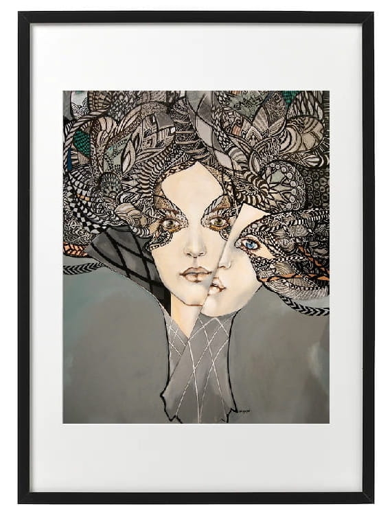 plakat Maggie Piu, Mistrz i Małgorzata 2, 40x50 cm, rama basic 52x72.jpg