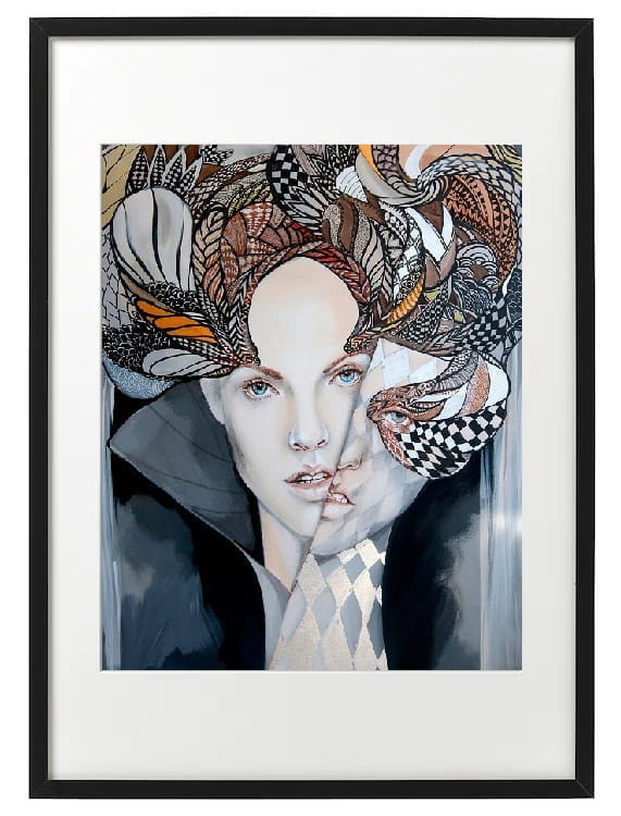 plakat Maggie Piu, Mistrz i Małgorzata 3, 40x50 cm, rama basic 52x72.jpg