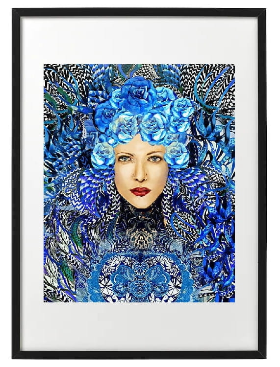 plakat Maggie Piu, Psicatus, 40x50 cm, rama basic 52x72.jpg