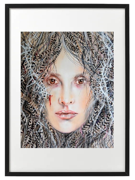 plakat Maggie Piu, Rita, 40x50 cm, rama basic 52x72.jpg