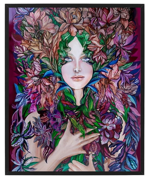 plakat Maggie Piu, Świtezianka 40x50 cm, rama basic czarna 42x52 cm2.JPG