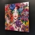 Raj Utracony, Ryby, 70x70 cm, technika mieszana, black wall in gallery, right side.jpg