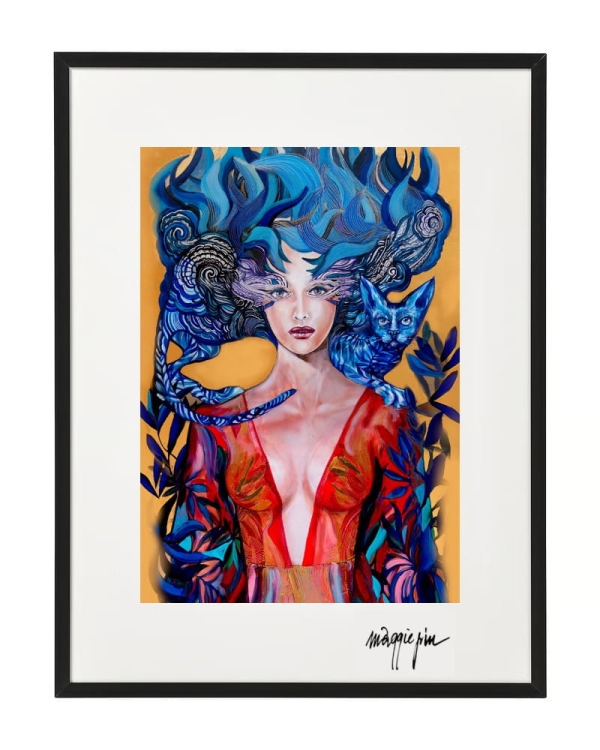print-Aoi-Neko-reprodukcja-w-ramie-czarnej-30x40cm.jpg