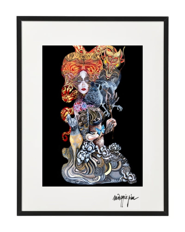 print-Geisha-Karasu-I-w-ramie-czarnej-30x40cm.jpg