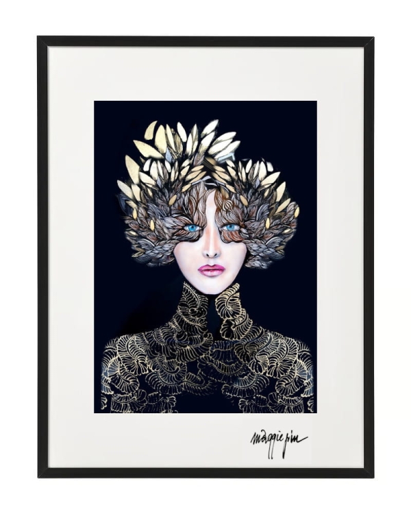 print-Lady-Gorudo-reprodukcja-w-ramie-czarnej-30x40cm.jpg