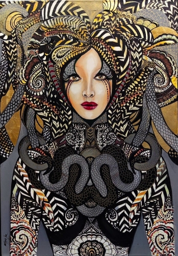 Toredo, 70x100 cm, technika mieszana, Maggie Piu,.jpg