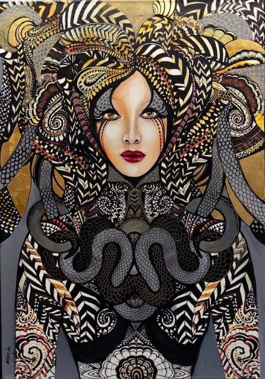 Toredo, 70x100 cm, technika mieszana, Maggie Piu,.jpg