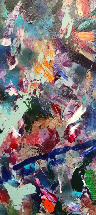 Mazy II, 50x70 cm, akryl na płótnie, Maggie Piu, detal-1.jpg