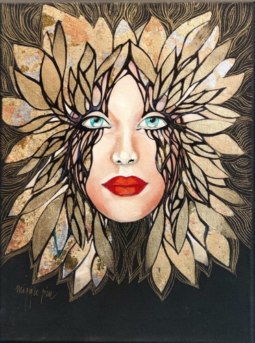 Minipiu XX - Obraz 30×40 cm, Akryl na Płótnie - Maggie Piu.jpg