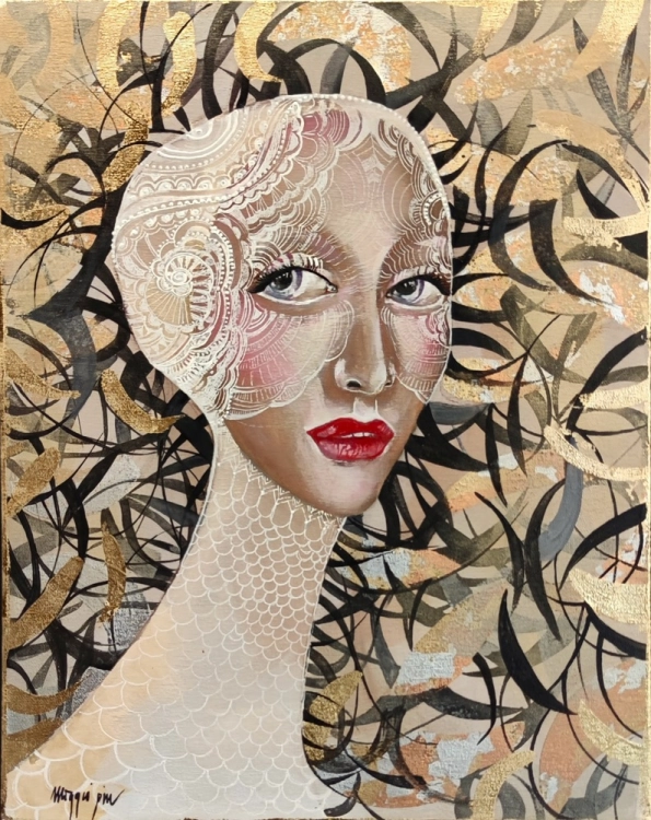 Leukotea, 40x50 cm, akryl na płótnie, Maggie Piu.jpg