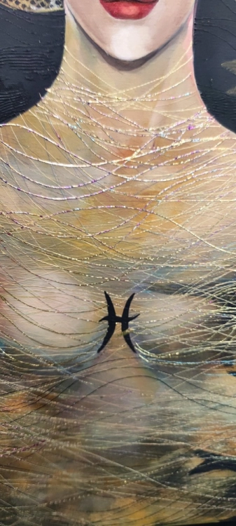 Ryby, detal-1, 70x100 cm, akryl na płótnie, Maggie Piu,.jpg