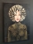 Lew, 50x70 cm, akryl na płótnie, Maggie Piu, black wall, left perspective.jpg