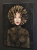 Lew, 50x70 cm, akryl na płótnie, Maggie Piu, black wall, right perspective.jpg