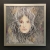Rita, 80x80 cm, technika mieszana, Maggie Piu, silver frame, black wall.jpg