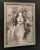 Psyche, 50x70 cm, akryl na płótnie, Maggie Piu, silver frame, black wall, left perspective.jpg