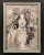 Psyche, 50x70 cm, akryl na płótnie, Maggie Piu, silver frame, black wall.jpg