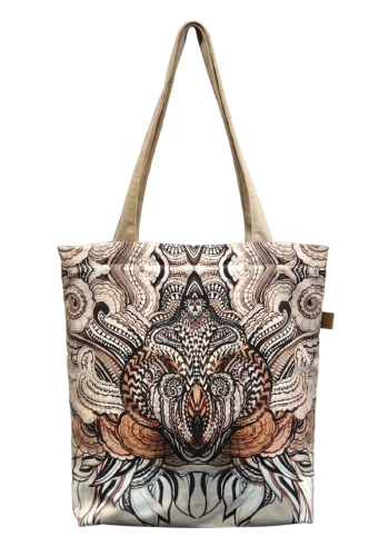 shoper Madame Butterfly Beige II plus, tote bag, rewers.jpg