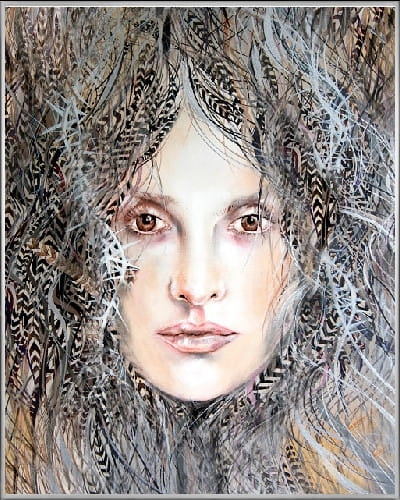 plakat Maggie Piu, Ave Rita, rama-aluminiowa-srebrna-40x50cm.jpg
