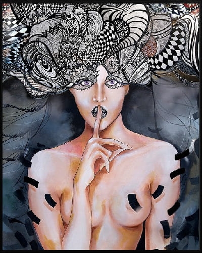 plakat Maggie Piu, Pożegnanie Aleksandra-3, rama aluminiowa czarna 40x50cm.jpg