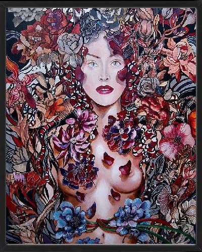 plakat Maggie Piu, Snejki Gucia 40x50cm w ramie basic 42x52.jpg