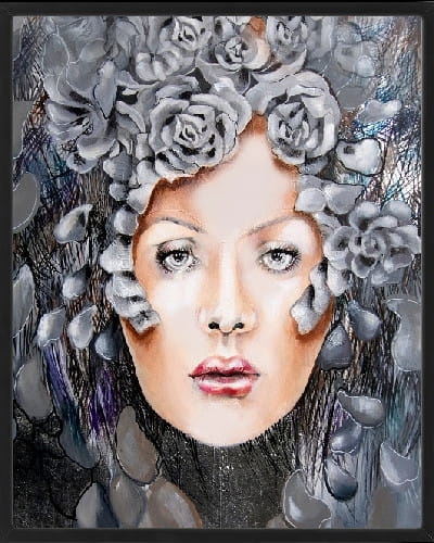 plakat Maggie Piu, Adele, 40x50 cm, rama basic czarna 42x52 cm.jpg