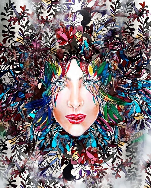 plakat Maggie Piu, Blue Velvet, 40x50 cm.jpg
