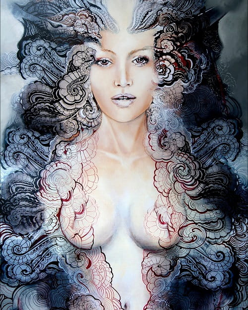 plakat Maggie Piu, Freewolna Carmen Koronka, 40x50 cm.jpg